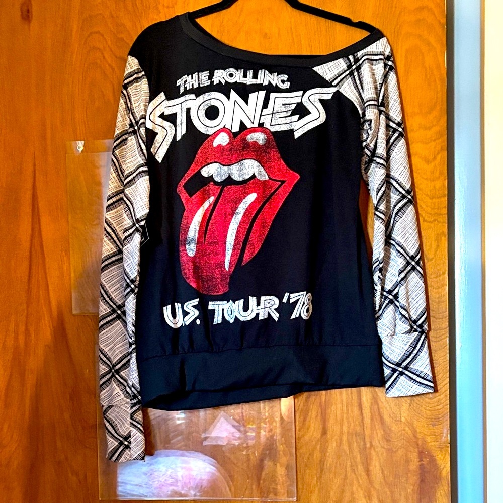 Rolling Stones Women’s Upcycled Sweatshirt